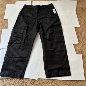 Old Navy Dressy Black Cargo Pants for Women